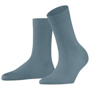 Falke Cotton Touch Strumpor - Monument Blue