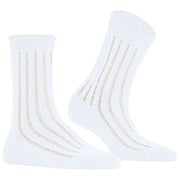 Falke Eyelet Strumpor - Vit