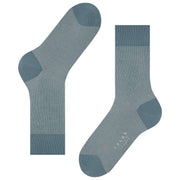 Falke Fine Shadow Socks - Monument Blue