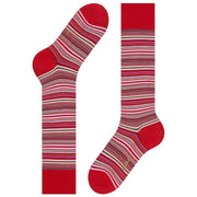 Falke Microblock Knee High Socks - Red