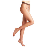 Falke Seidenglatt 15 Denier Tights - Chokladbrun