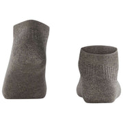 Falke Shiny Rib Sneaker Socks - Peppargrå