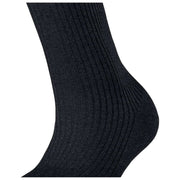 Falke Shiny Rib Strumpor - Svart