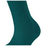 Falke Shiny Rib Strumpor - Sherwood Green