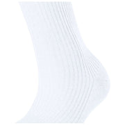 Falke Shiny Rib Strumpor - Vit