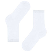 Falke Shiny Rib Strumpor - Vit