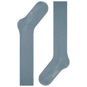 Falke Softmerino Knähöga strumpor - Monument Blue