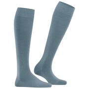 Falke Softmerino Knähöga strumpor - Monument Blue