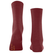 Falke Softmerino Strumpor - Henna Röd