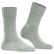 Falke Striggings Rib Bootstrumpor - Silvergrå