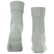 Falke Striggings Rib Bootstrumpor - Silvergrå
