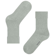 Falke Striggings Rib Bootstrumpor - Silvergrå