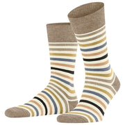 Falke Tinted Stripe Strumpor - Off White