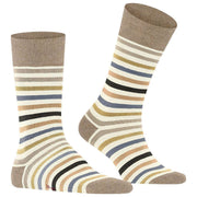 Falke Tinted Stripe Strumpor - Off White