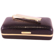 David Van Hagen Full Mother of Pearl Tie Slide - Pearl/Gold