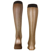 Falke Glitter 30 Denier Knähöga strumpor - Svart/Guld