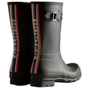 Hunter Original Short Tri Color Logo Wellington Boots - Svart