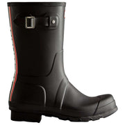 Hunter Original Short Tri Color Logo Wellington Boots - Svart