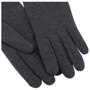 Isotoner Thermal Fur Trim Smartouch-handskar - Grå