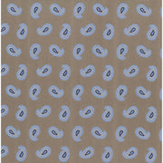 Michelsons of London Spring Pine Tie and Pocket Square Set - Taupe Brown
