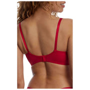 Skarlett Blue Entice Spets Balconette BH - Bright Cherry/Nylon Tan