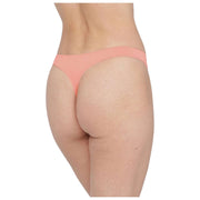 Skarlett Blue Entice Front Lace Thong - Nejlika/Nylon Tan
