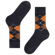 Burlington Preston Strumpor - Svart/Orange