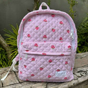 Moon Nude Strawberry Large Backpack - Rosa/Röd