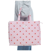 Moon Nude Strawberry Large Shopper Bag - Rosa/Röd