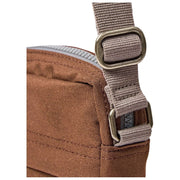Roka Bond Recycled Canvas Crossbody Bag - Cinnamon Brown