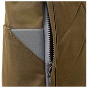 Roka Finchley Stor ryggsäck i återvunnen canvas - Sea Spray Brown