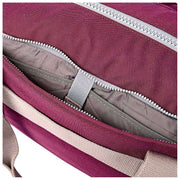 Roka Gatwick Medium Recycled Canvas Duffle Bag - Cherry Lacquer Red