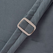 Roka Oxford Medium Taslon Axelväska - Raven Grey