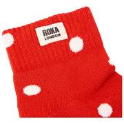 Roka Wembley Ankelstrumpor - Orange Dot