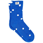 Roka Wimbledon Crew Socks - Blue Dot