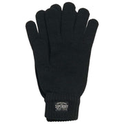 Superdry & Co Classic Knitted Gloves - Jet Black