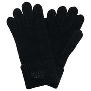 Superdry & Co Ribbed Knitted Gloves - Black