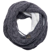 Superdry & Co Tweed Cable Snood - Navy