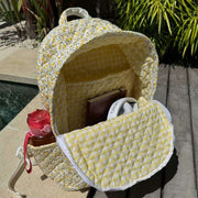 Moon Nude Buttercup Large Backpack - Gul/Vit