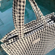 Moon Nude Classic Large Shopper Bag - Svart/Vit