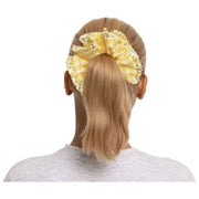 Moon Nude Buttercup Scrunchie - Gul/Vit