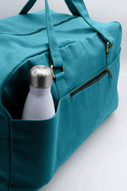 Hindbag Yves Stor resväska - Peacock Blue