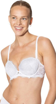 MEY AMAZING SUPER PUSH UP BH - White