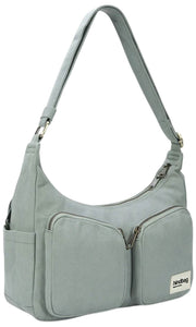 Hindbag Emile Multi Pocket Axelväska - Sage Green