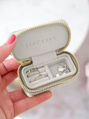 Stackers Petite Zipped Travel Smyckeskrin - Havregryn