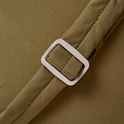 Roka Oxford Medium Taslon Axelväska - Moss Brown