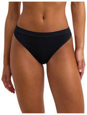 Falke Daily Seamless Thong - Svart