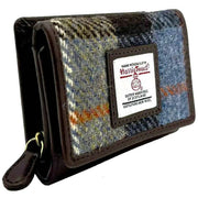 maccessori-harris-tweed-trifold-purse---browngrey-34631568