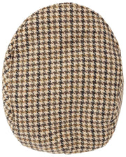 Dents Blashford Tweed Flat Cap - Brun