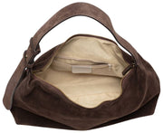 Elie Beaumont Mocka Slouch Bag - Chokladbrun
